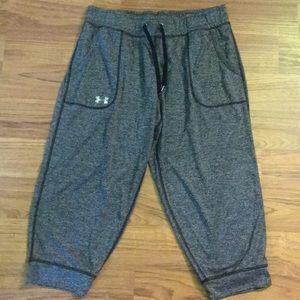 Under Armour gray Capri joggers